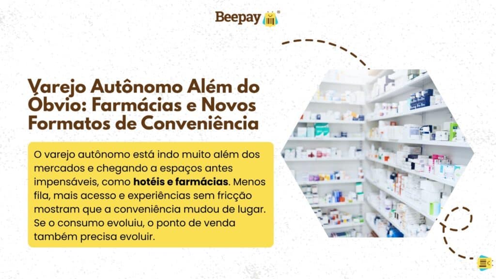 Varejo Autônomo: Farmácias e Novos Formatos de Conveniência Sem Atrito