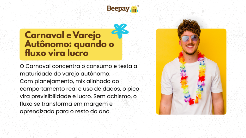Varejo autônomo no Carnaval: guia prático para lucrar